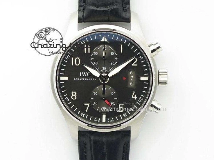 MIROTIME 1226 Aquatimer Chrono SS RSF 1:1 Best Edition Black Dial on Black Rubber Strap A EyeCatching 7073